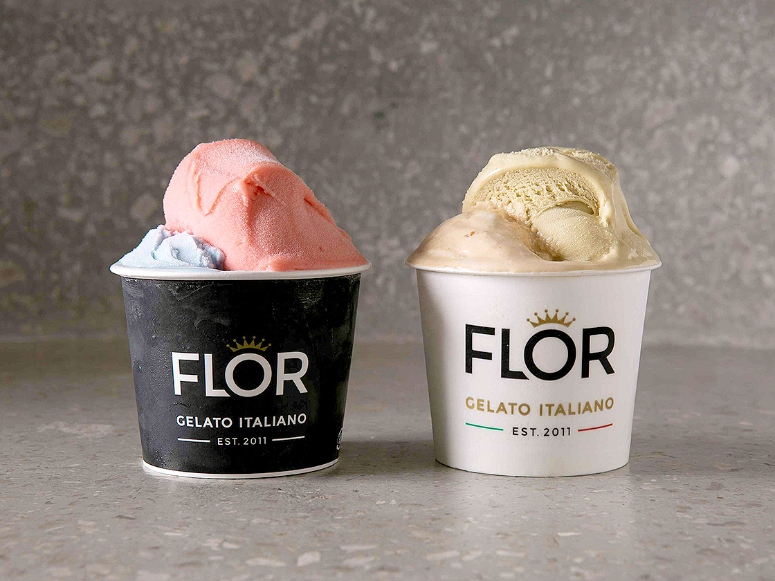 FLOR GELATOのジェラート