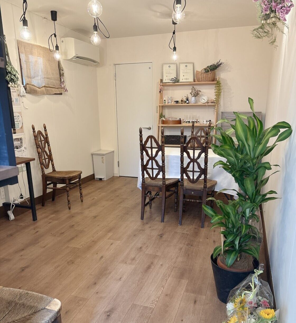 aroma de santéの店内