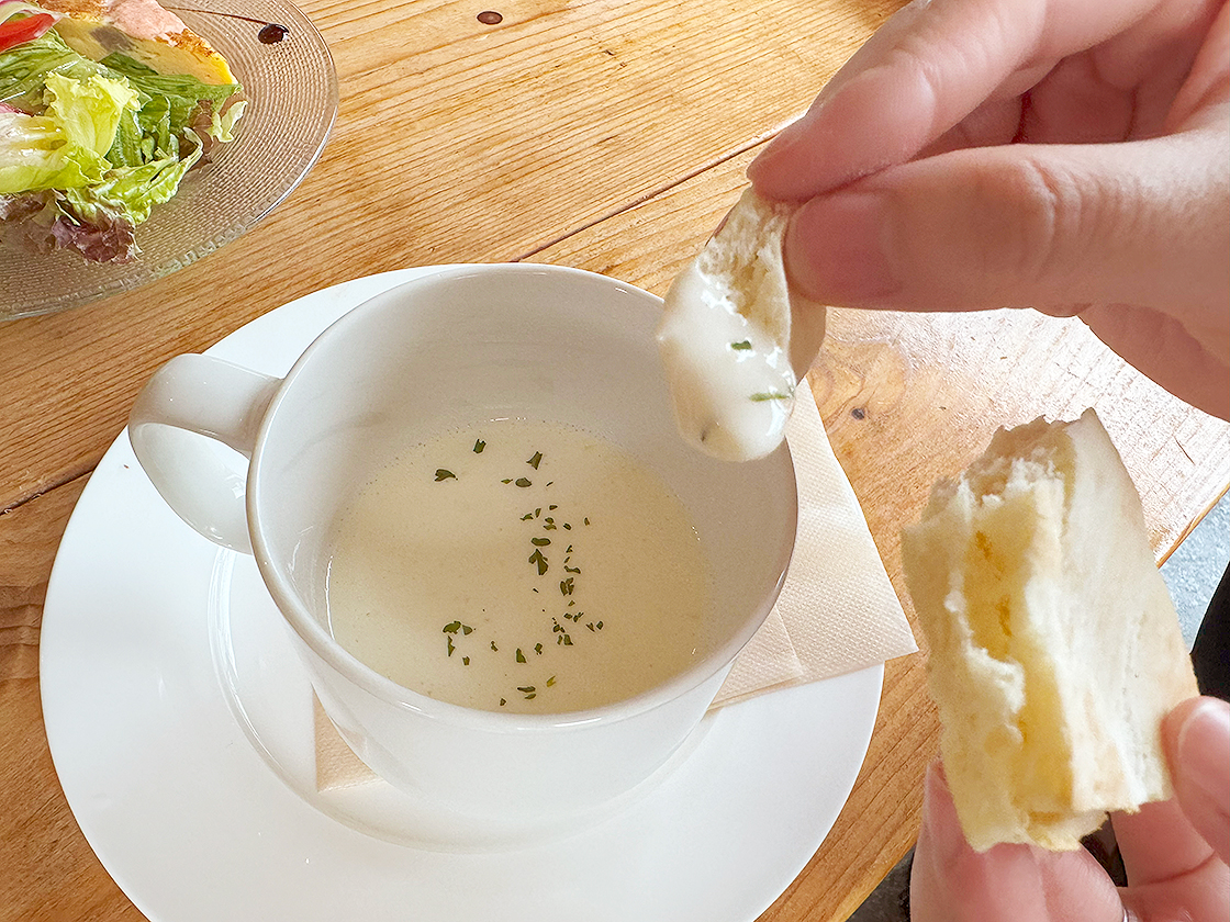 物語PASTA×LOROのスープ