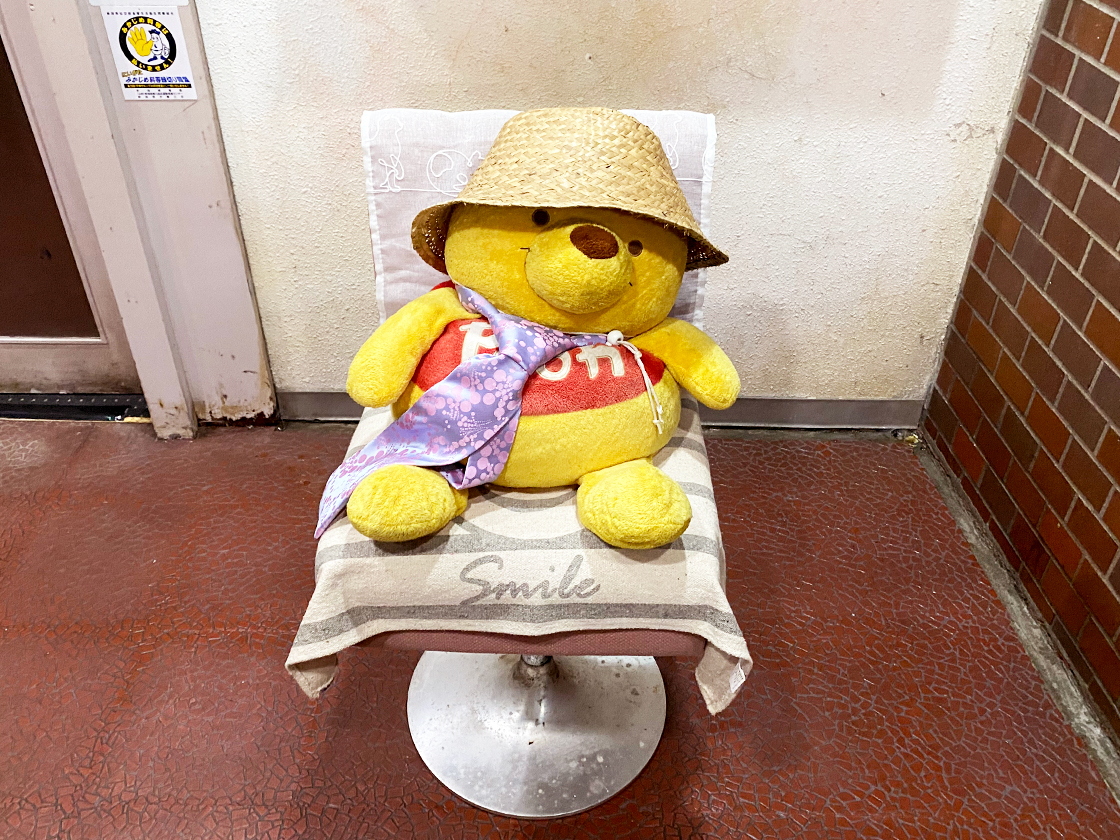 地下甘味処まつみの様子