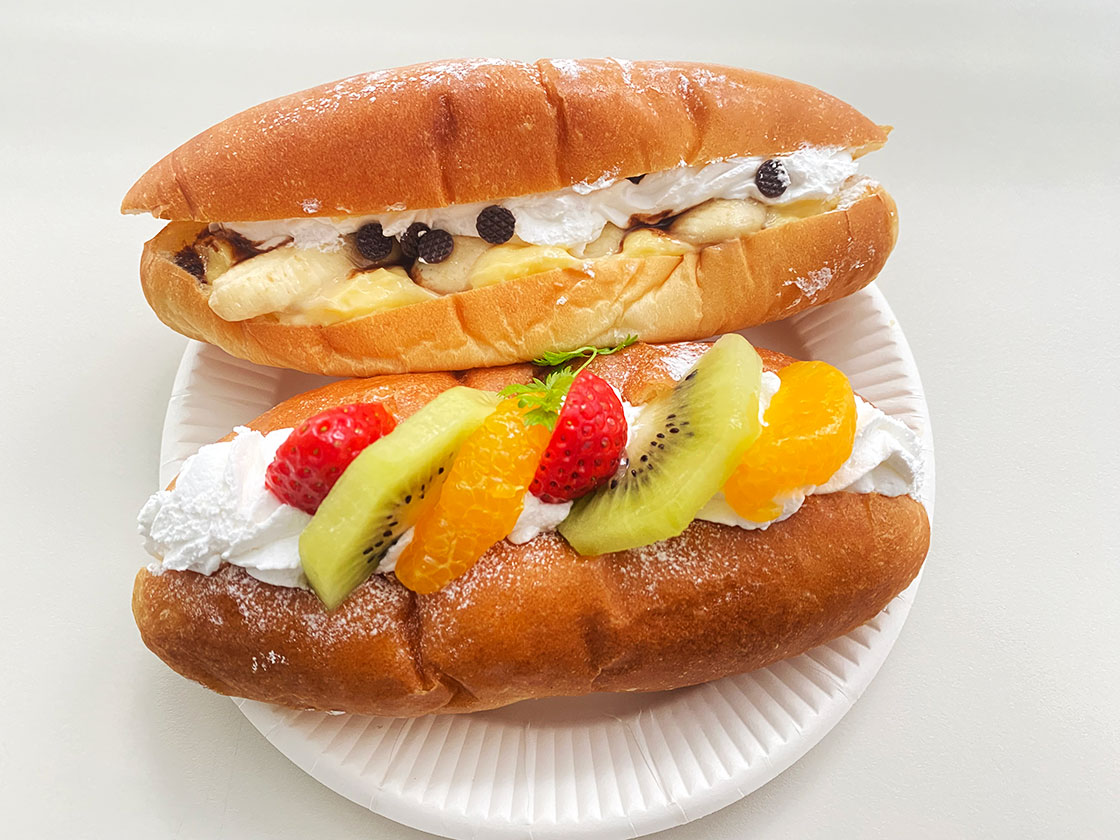 メリーズキッチンのフルーツミックスとチョコバナナ