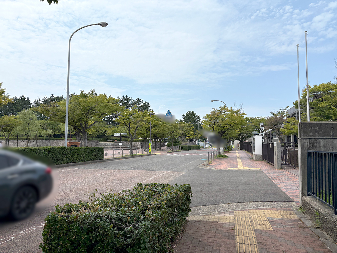 新潟市美術館の周辺