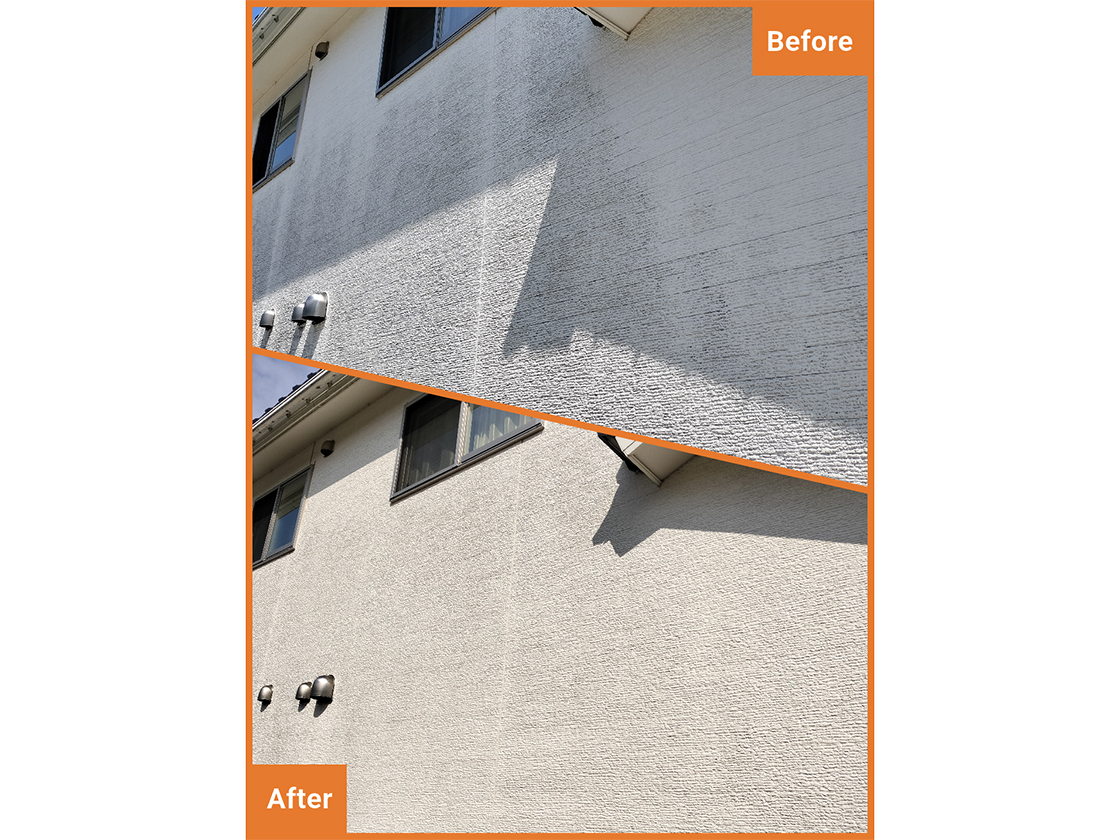 外壁洗浄バスターズ上越妙高店の施工例