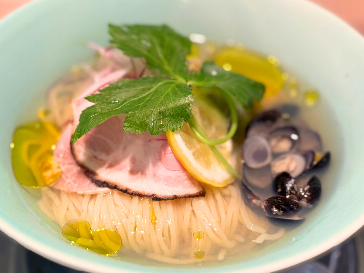 Noodle いたばの宍道湖産しじみとレモンの冷たいRAMEN