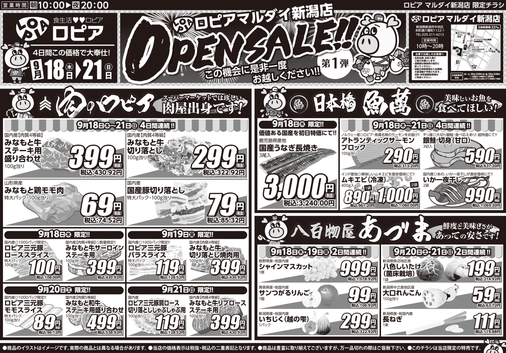 ロピア マルダイ新潟店