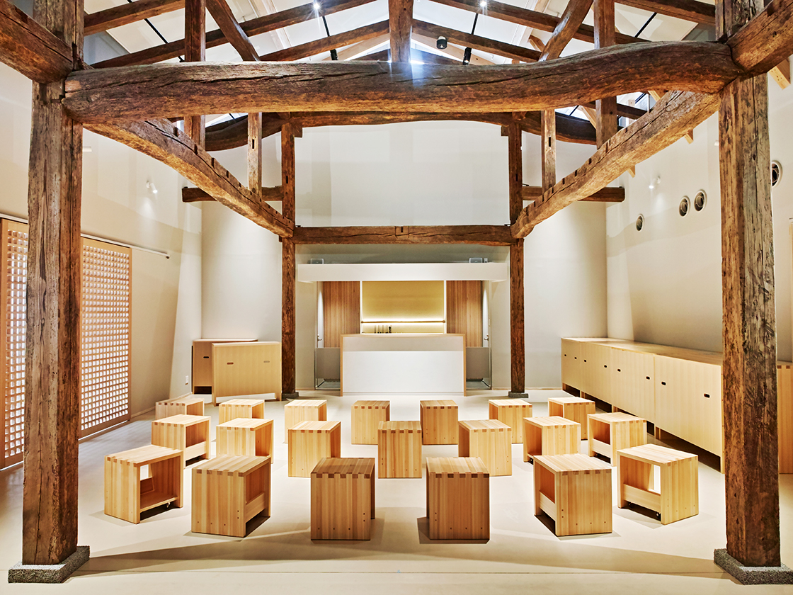 KIKUSUI蔵GARDEN ラボの内観