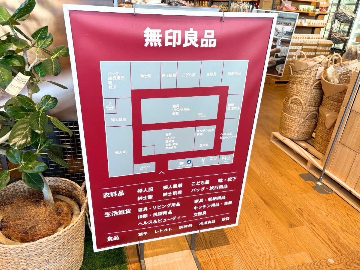無印良品 新潟河渡新町のマップ