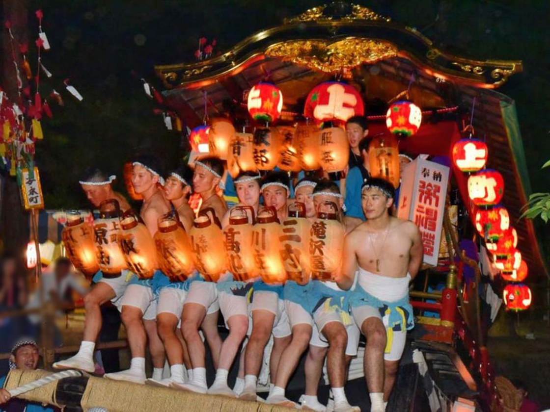 与板十五夜まつり　屋台