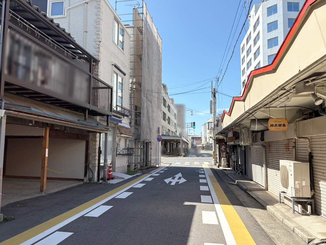 港すし 市場店の周辺