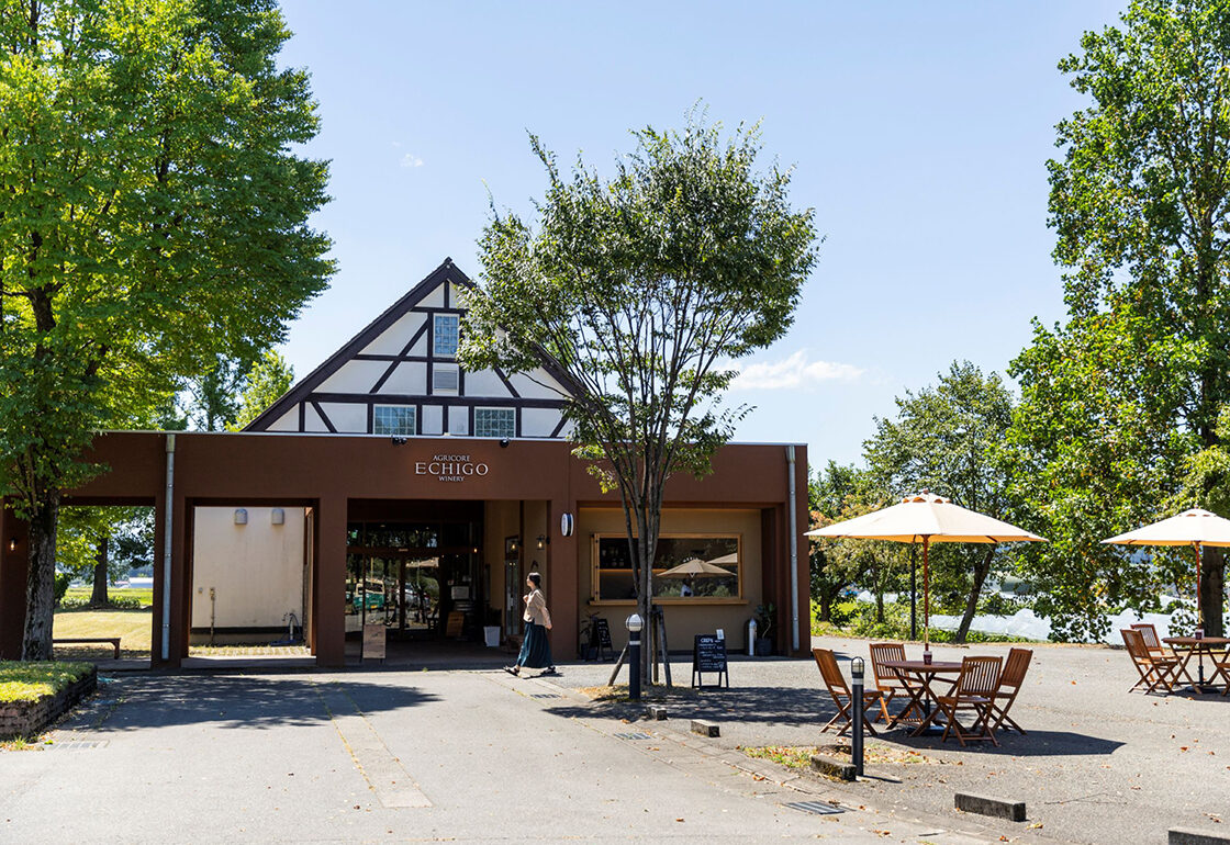 ぶどう収穫祭とワイン祭り　アグリコアワイナリー外観
