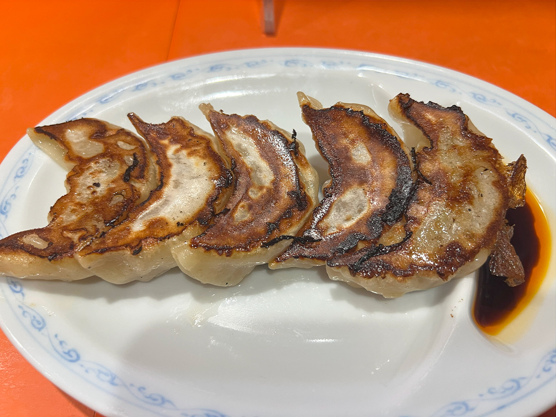ことぶき屋の焼き餃子5ヶ
