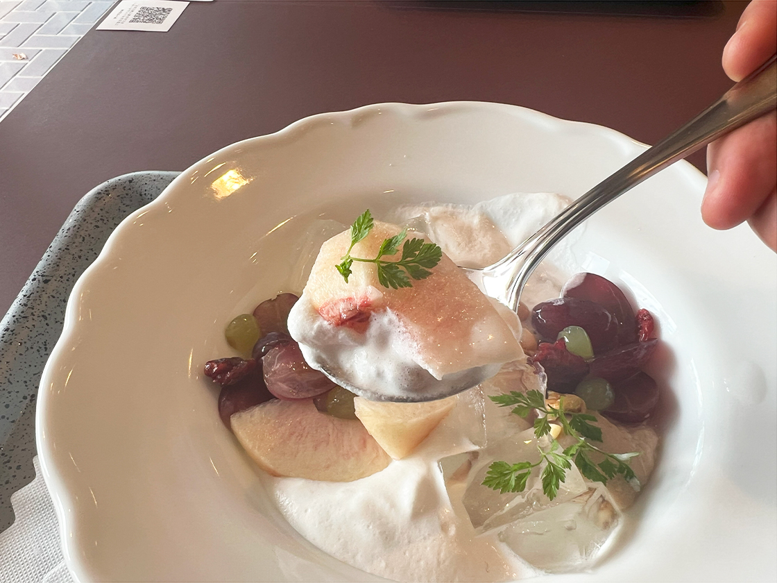 スープとお茶 ひとさじ喫茶室　スープパフェ