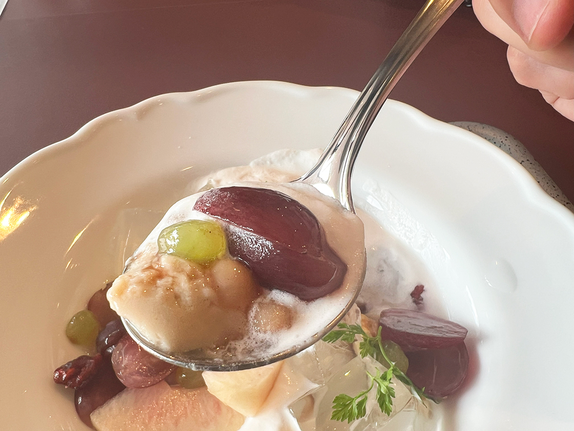 スープとお茶 ひとさじ喫茶室　スープパフェ