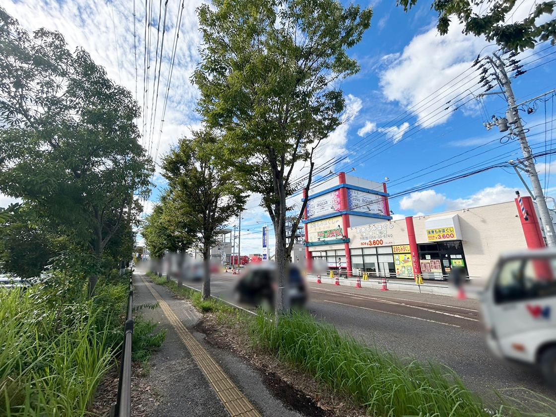 イオン三条店の場所
