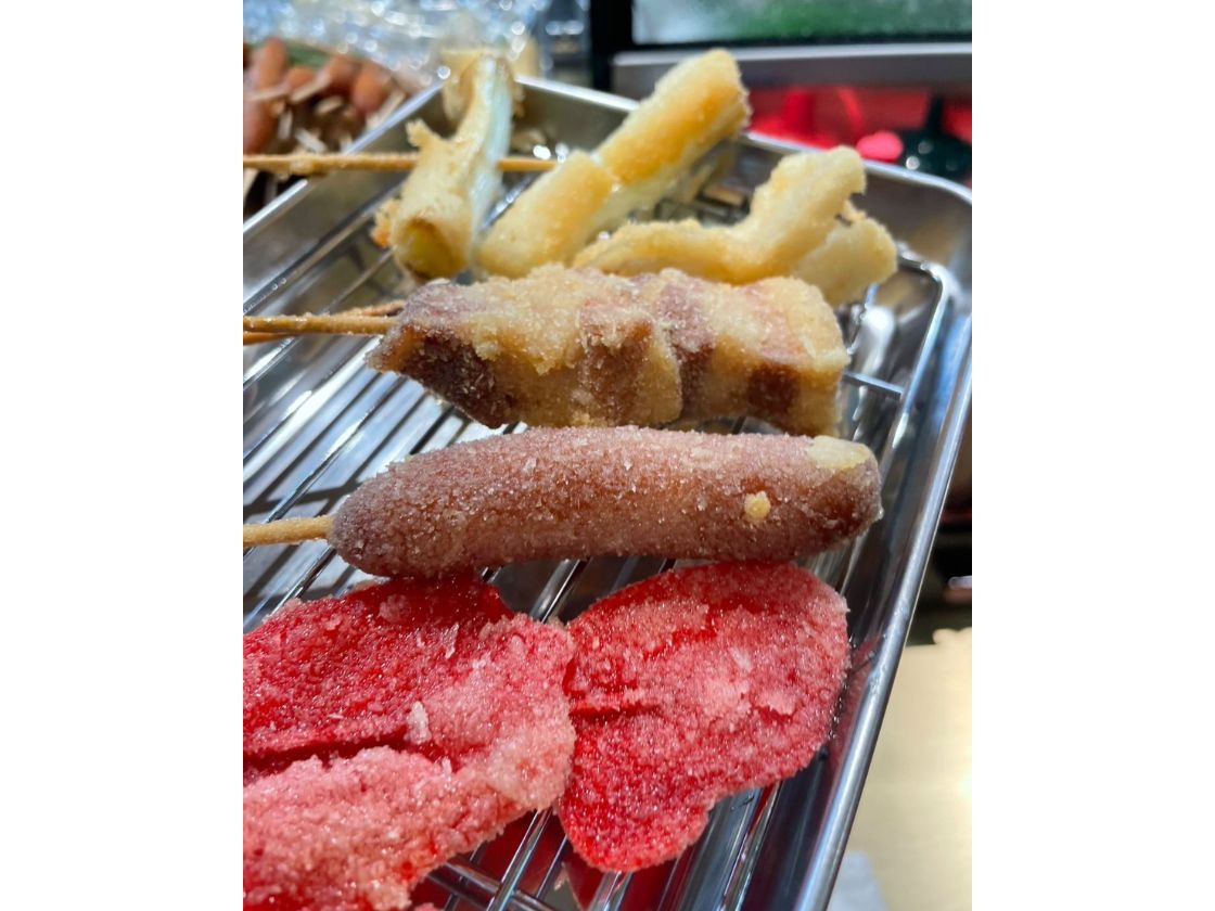 串かつ酒場 大門の串カツ