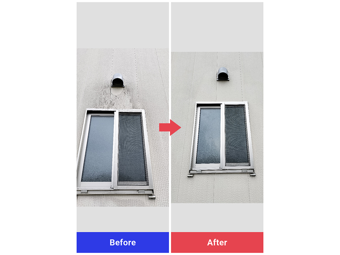 外壁洗浄バスターズ上越妙高店の施工例