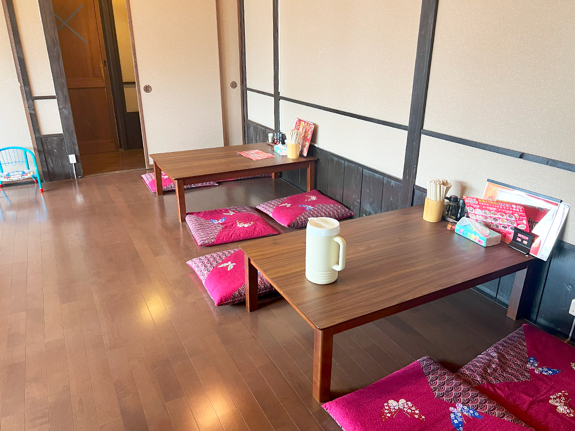 昇龍軒　店内　座敷席