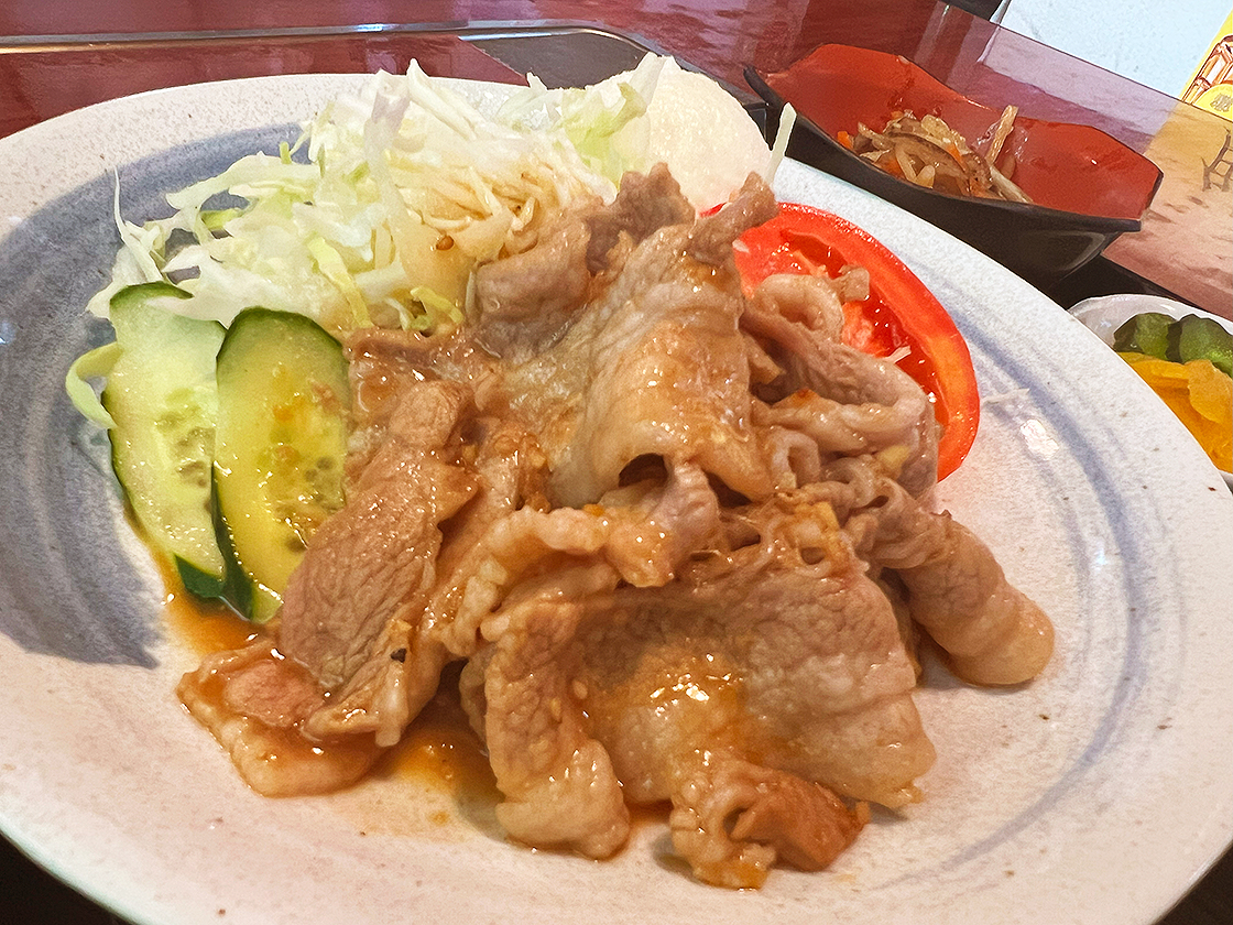 お食事処 中村屋　焼肉定食