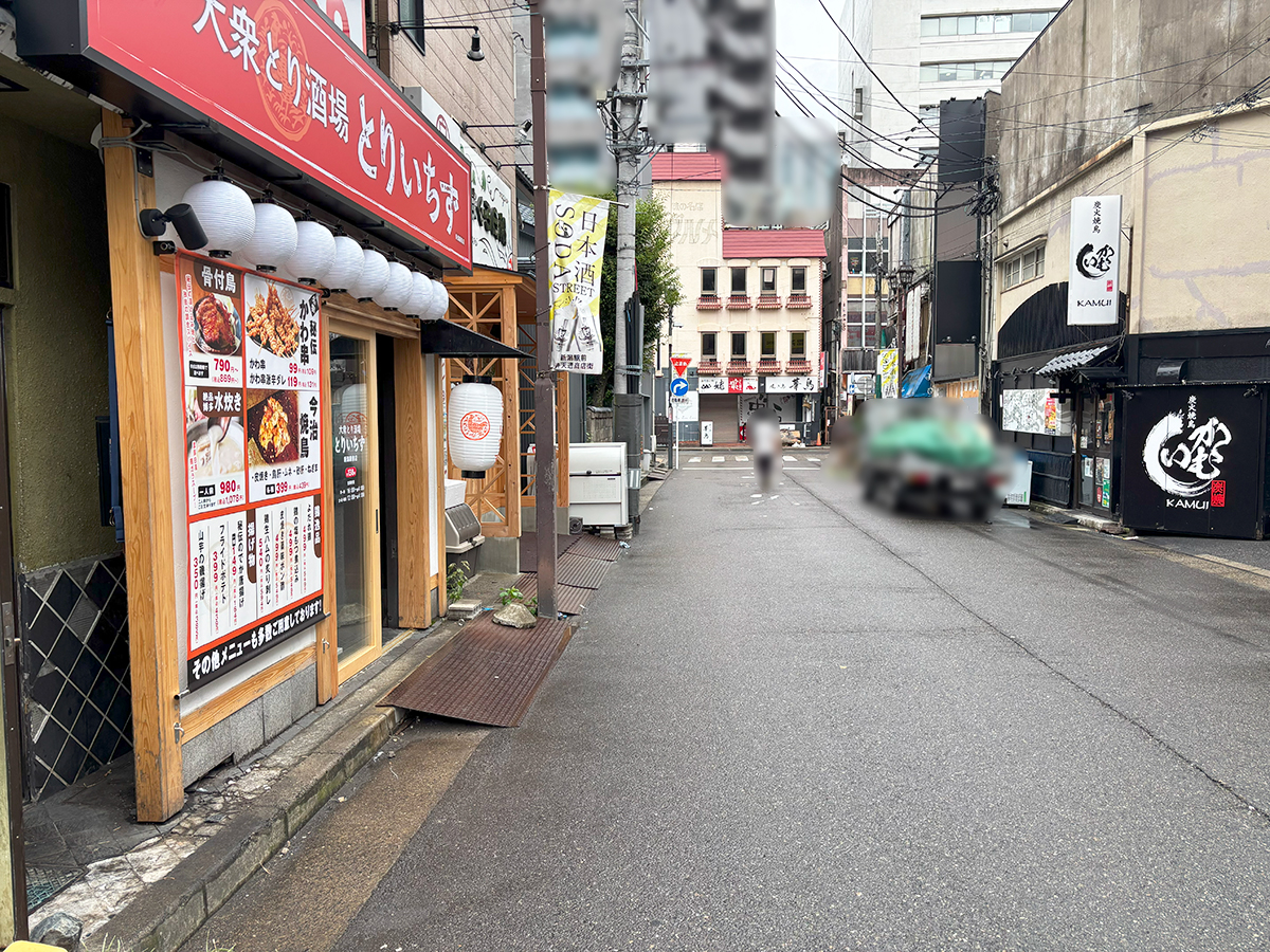 大衆とり酒場 とりいちず 新潟駅前店の場所