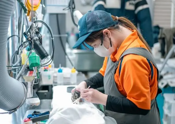 ニューワタナベの作業の様子