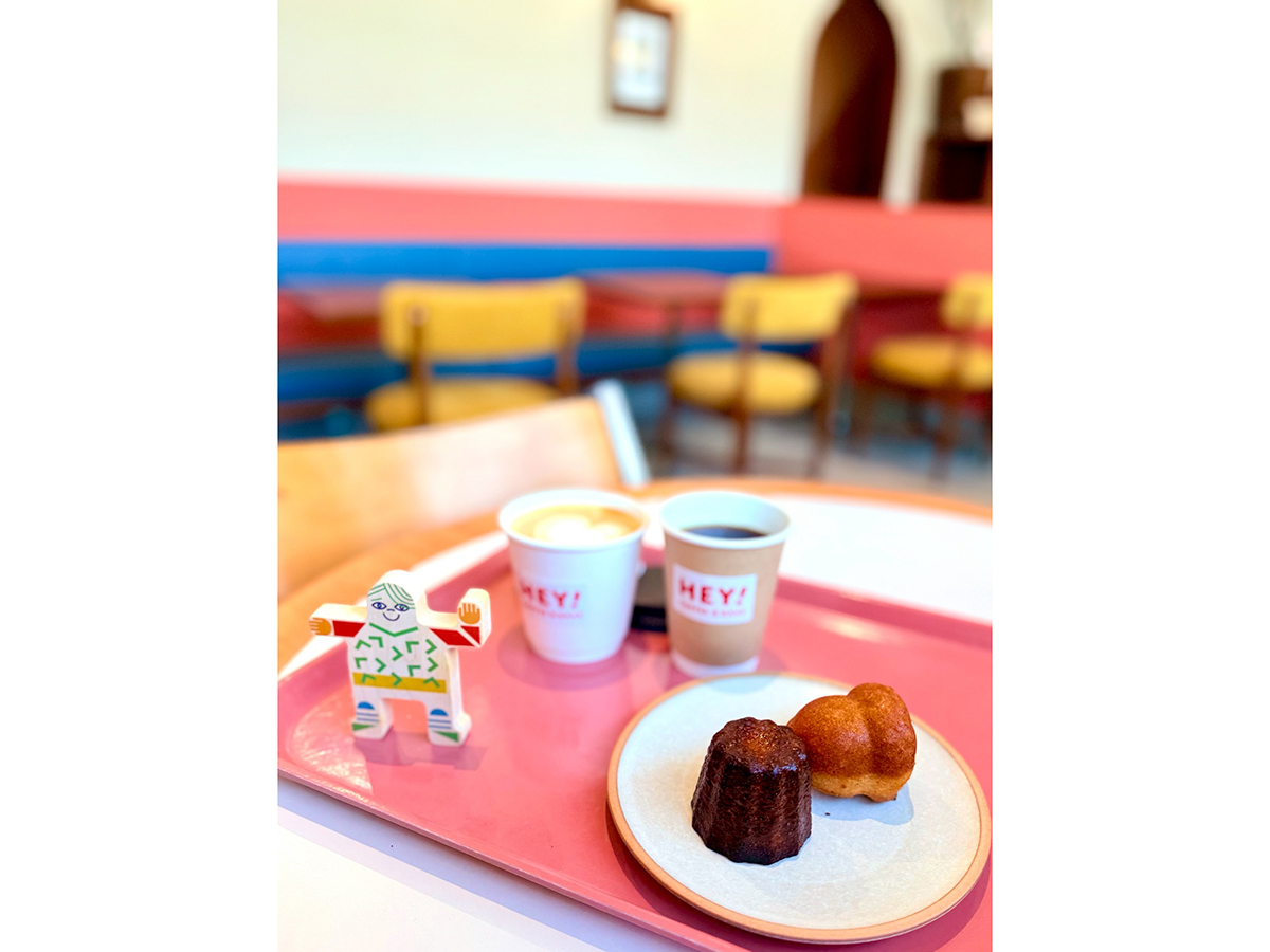 COFFEE&BAKE HEY!の焼き菓子とコーヒー