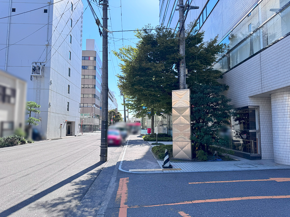 パスタの森 万代店の場所