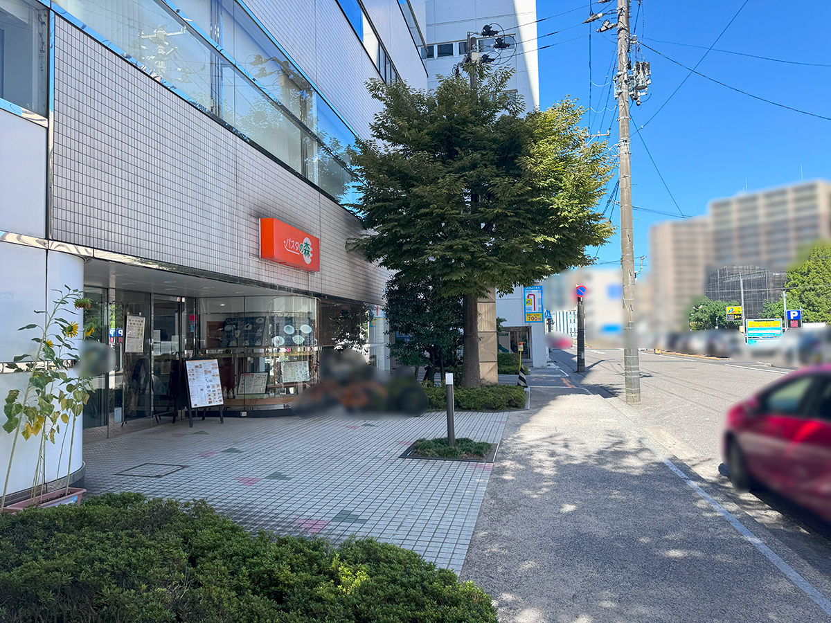 パスタの森 万代店の場所