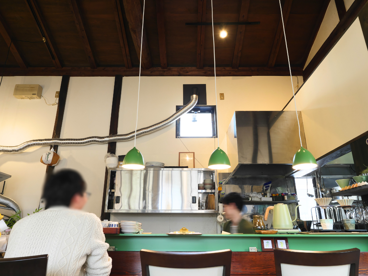 Finder Coffeeの店内