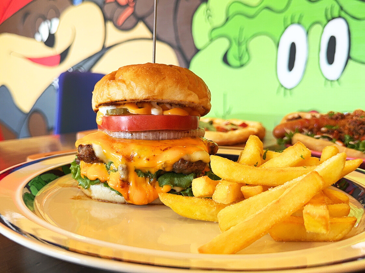 BEARSのハンバーガー