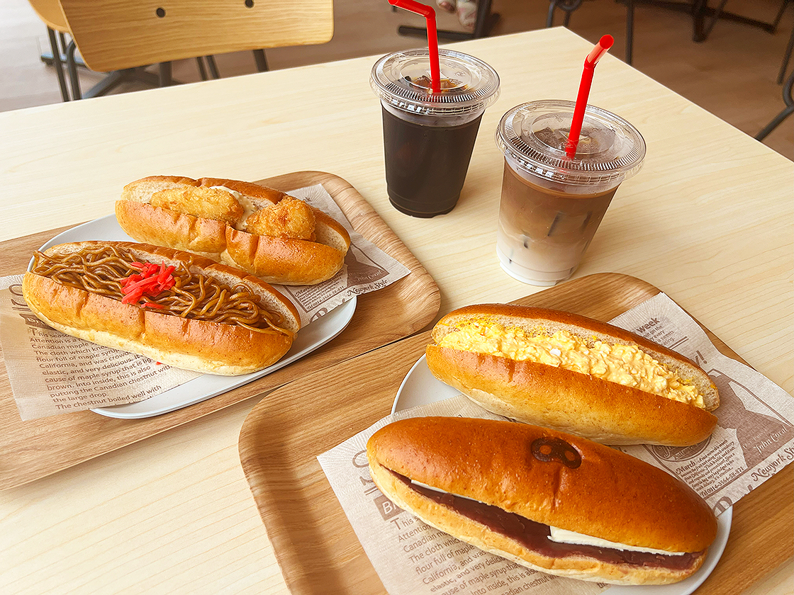 ストックバスターズカフェの全粒粉コッペパンサンド