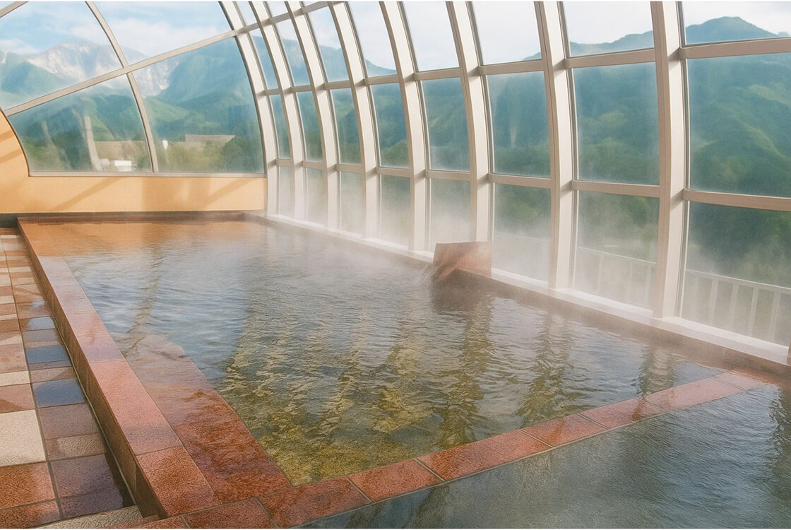 ゆとりろ越後湯沢の大浴場