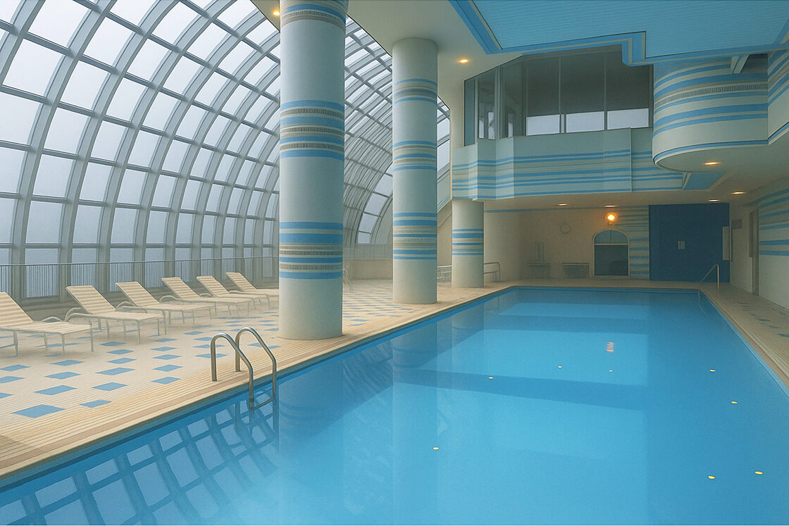 ゆとりろ越後湯沢の屋内プール