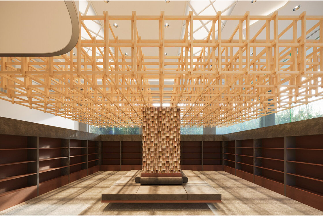 ゆとりろ越後湯沢のロビーラウンジ