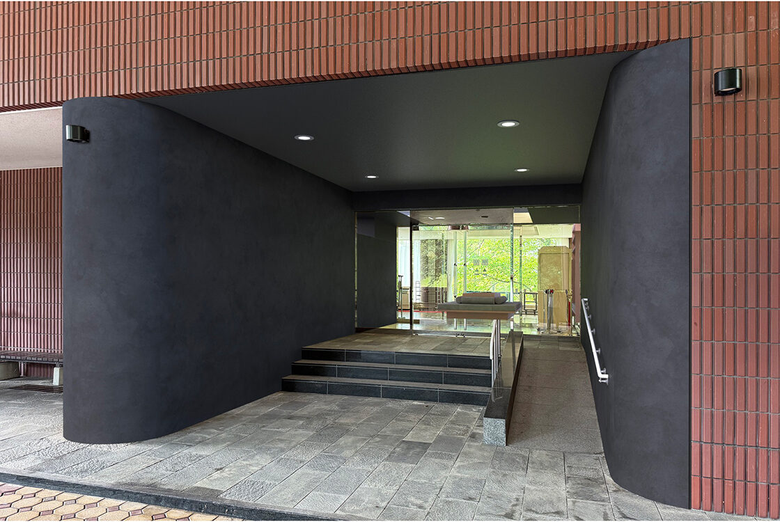 ゆとりろ越後湯沢のエントランス