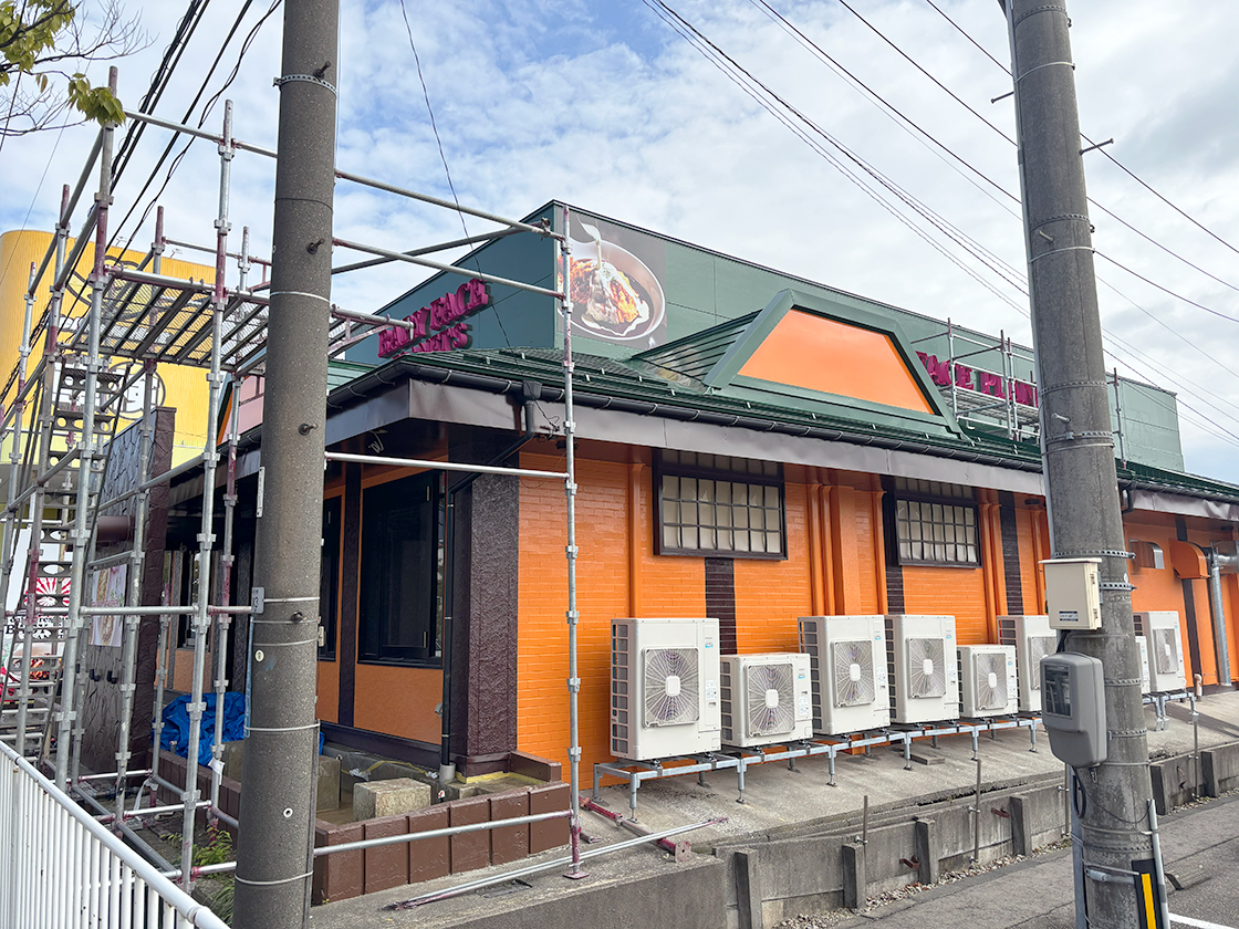 ベビーフェイスプラネッツ 新潟亀田店の外観