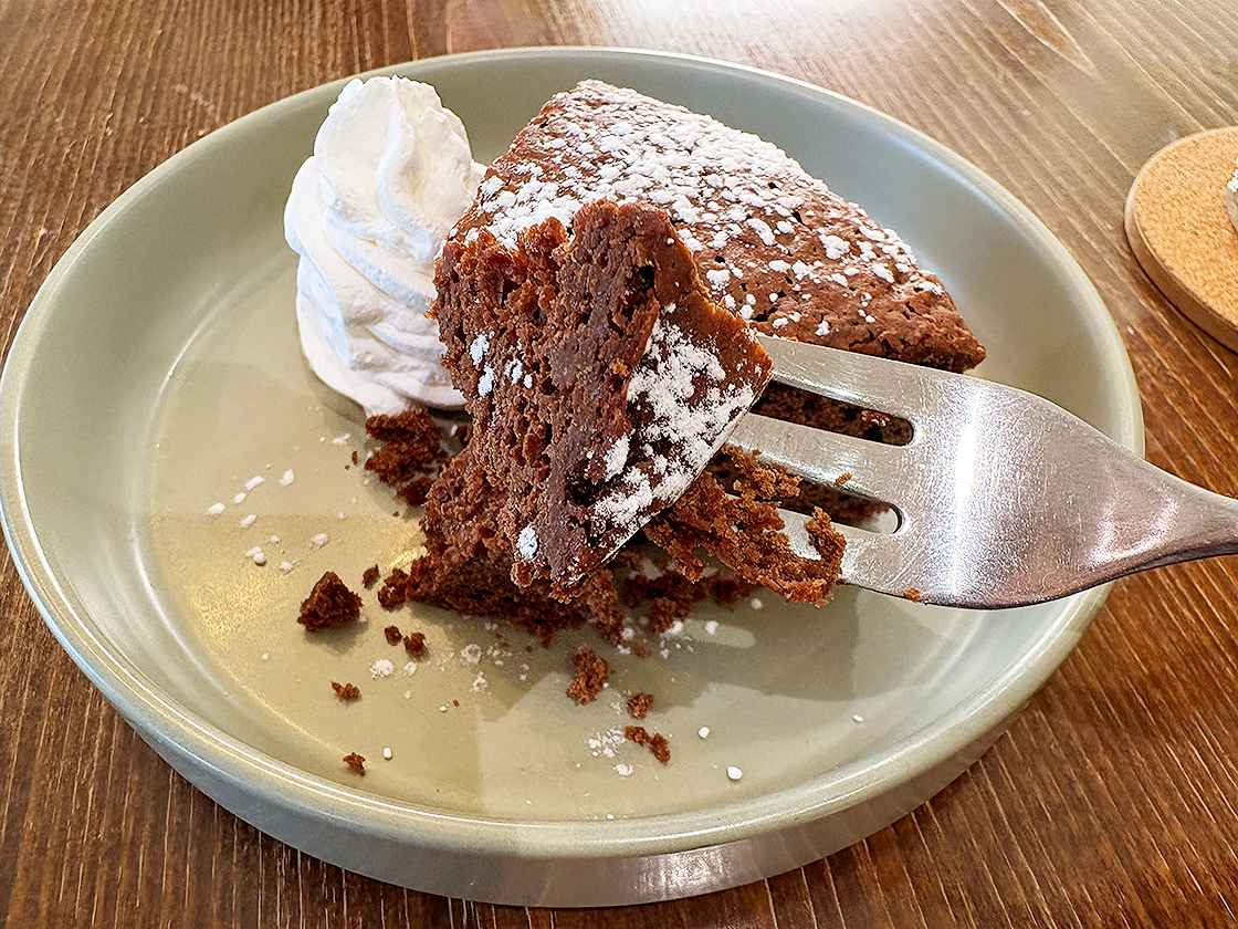 ぱすた屋タバシのガトーショコラ