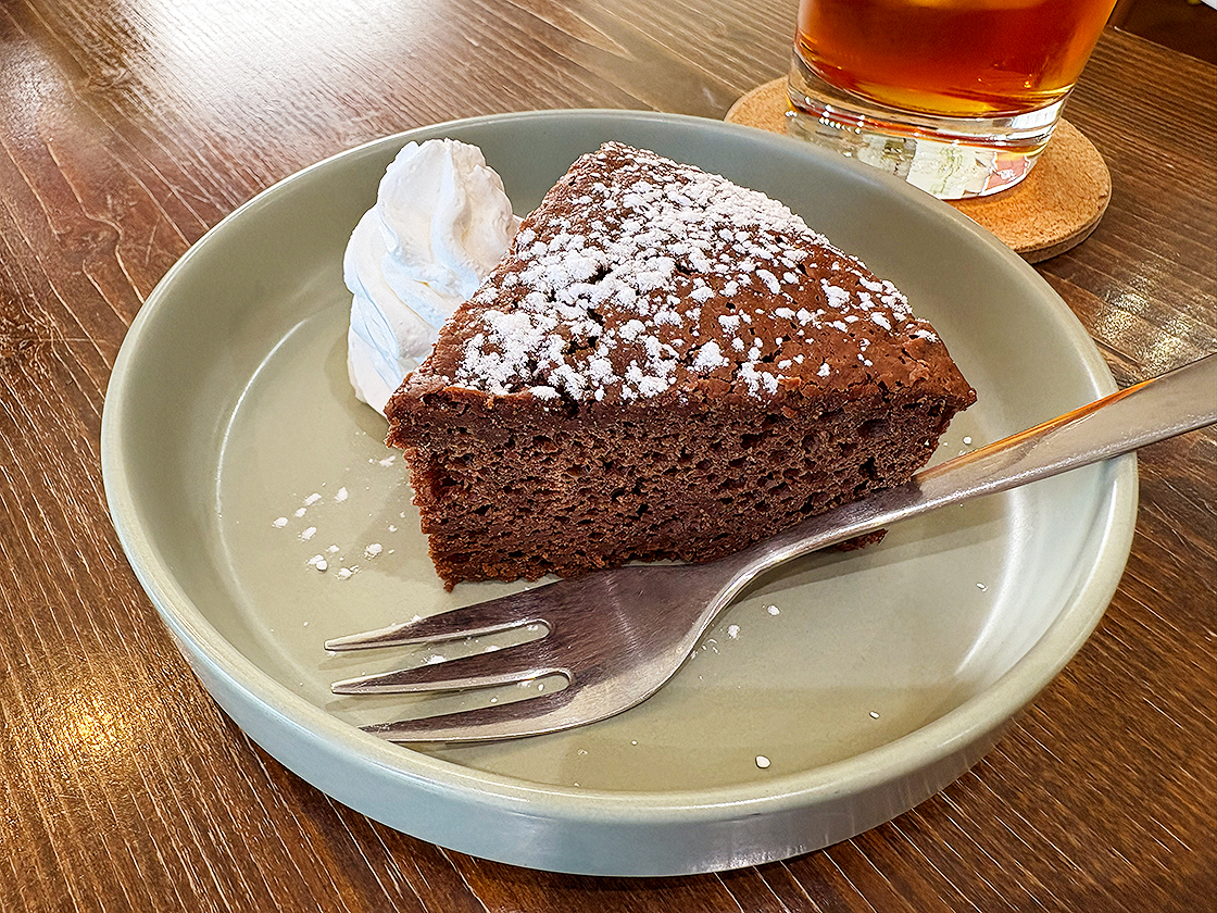 ぱすた屋タバシのガトーショコラ