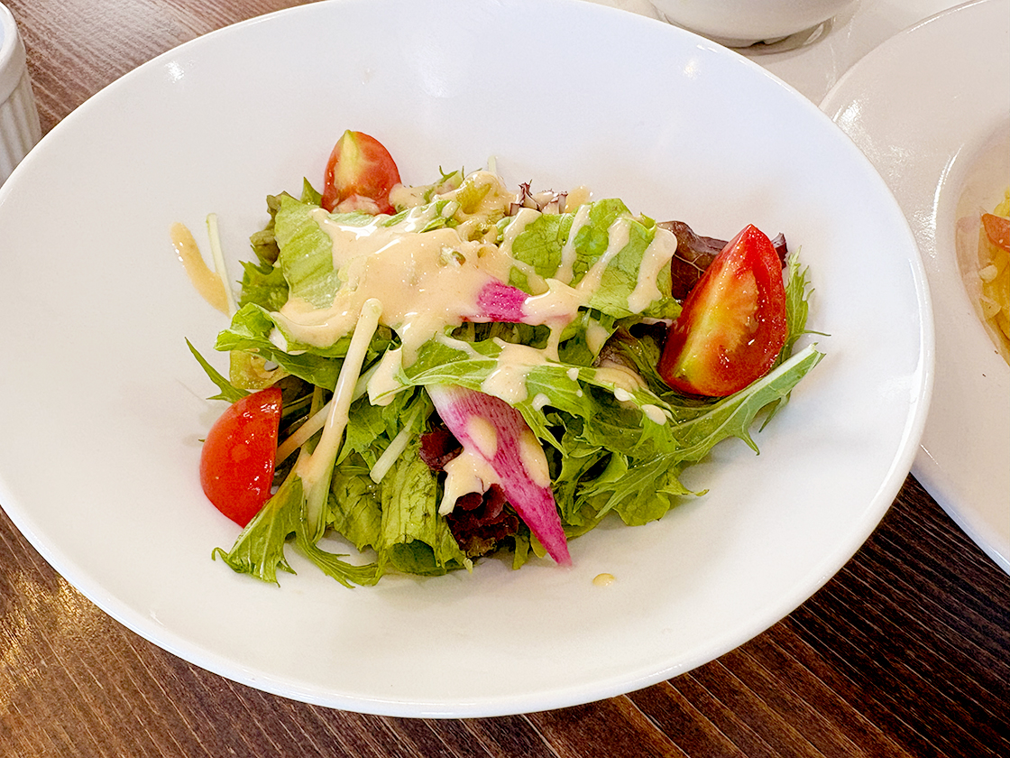 ぱすた屋タバシのサラダ