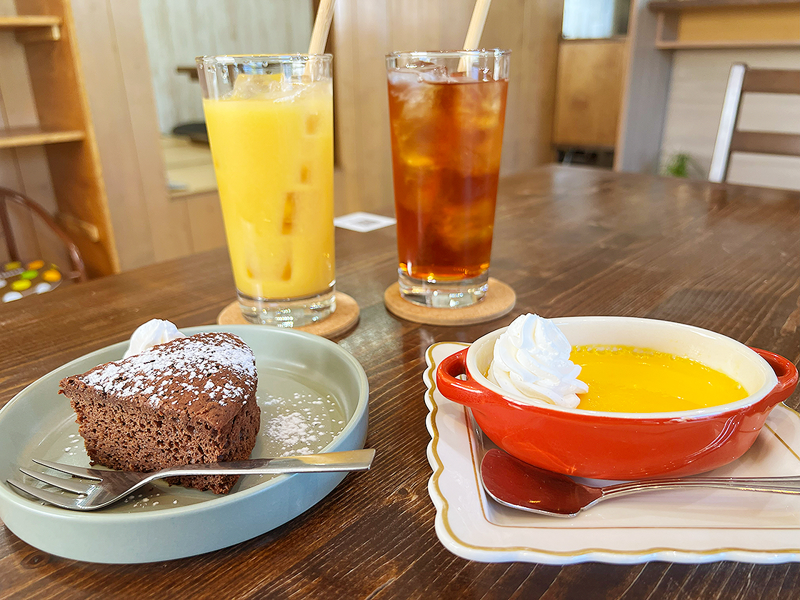 ぱすた屋タバシのスイーツ＆ドリンクセット