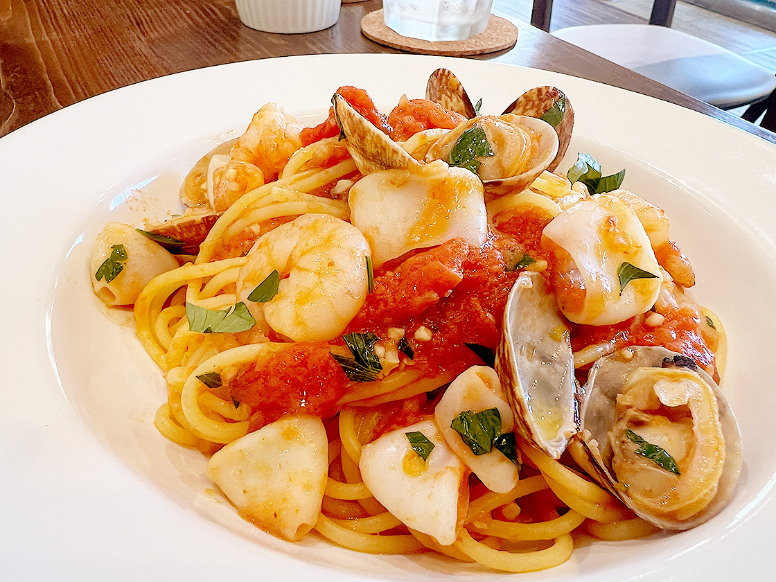 ぱすた屋タバシのペスカトーレ