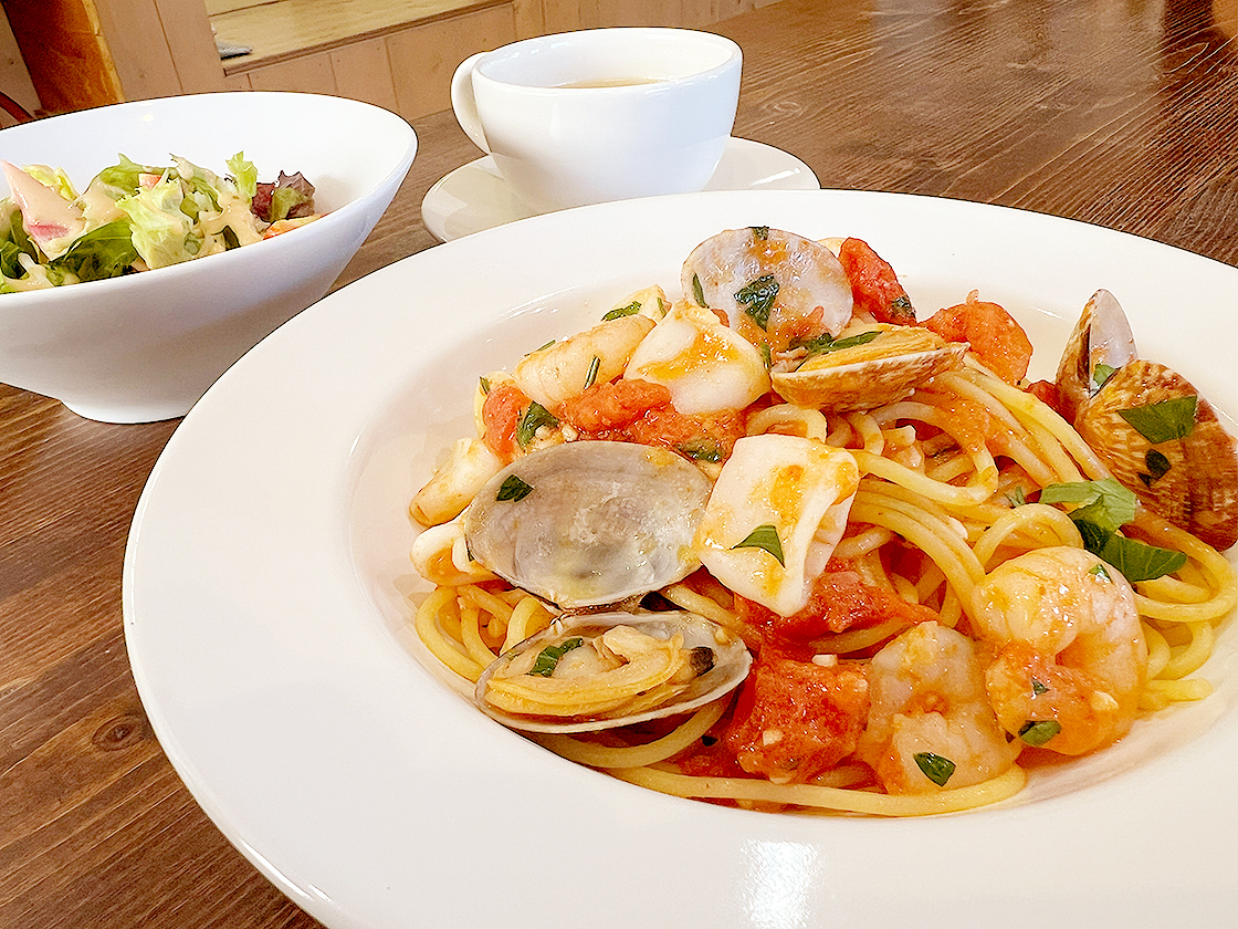 ぱすた屋タバシのペスカトーレ