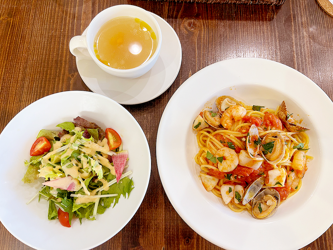 ぱすた屋タバシのペスカトーレ