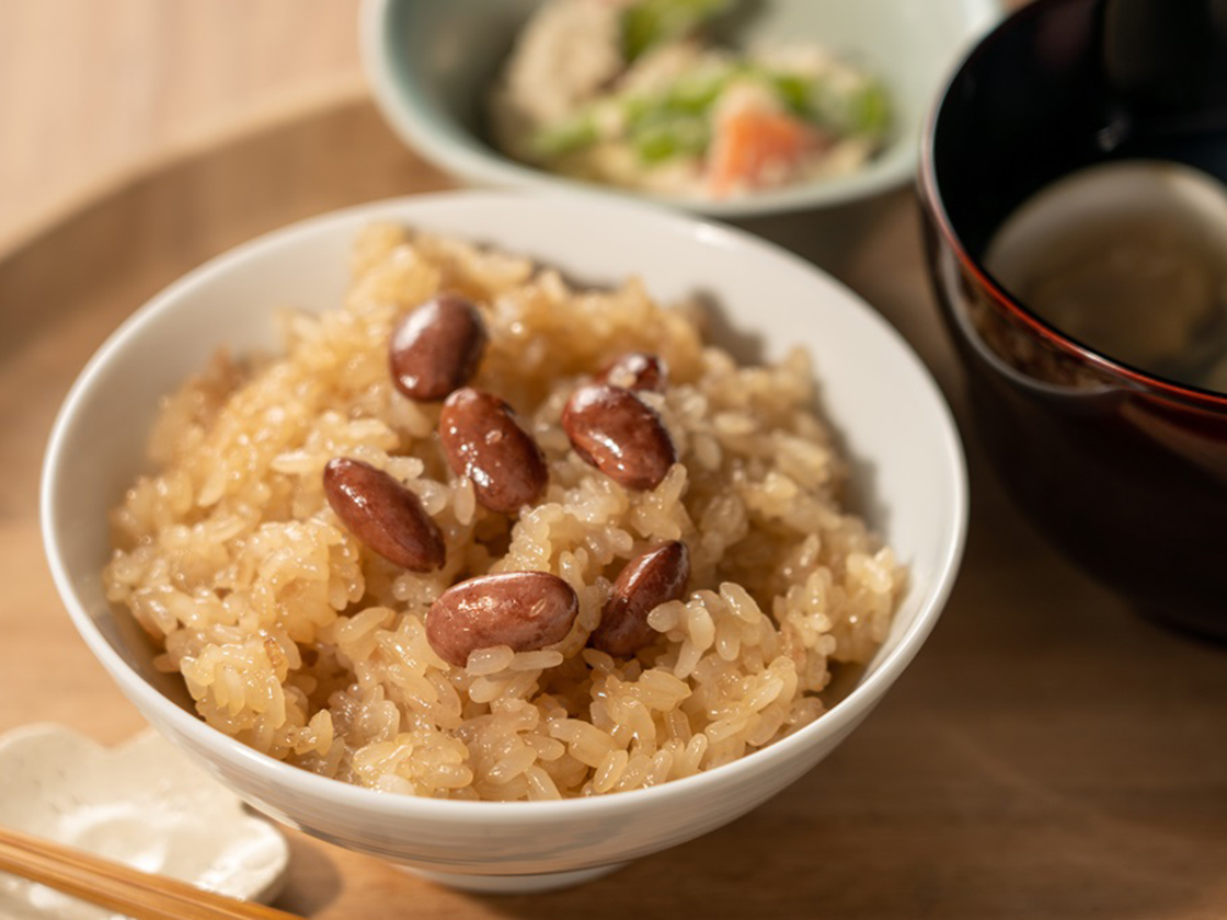 青木農場の醤油おこわ
