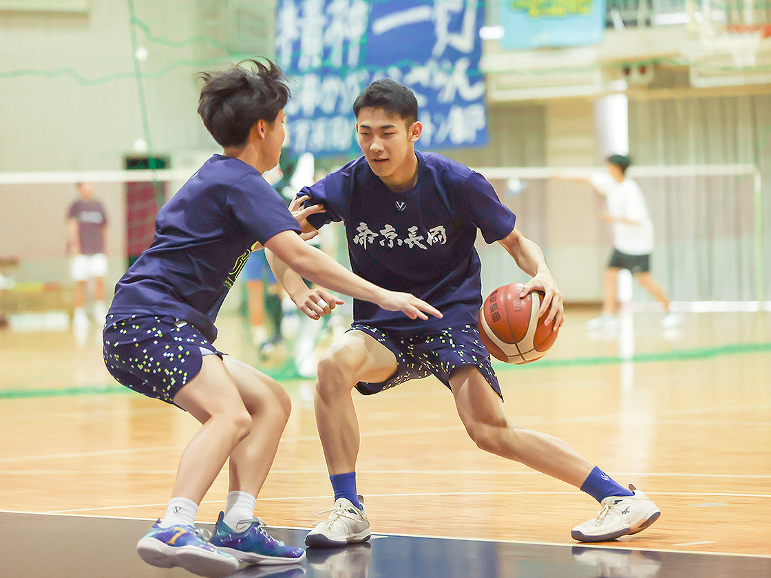 帝京長岡（男子）のエース赤澤翔心選手（３年）