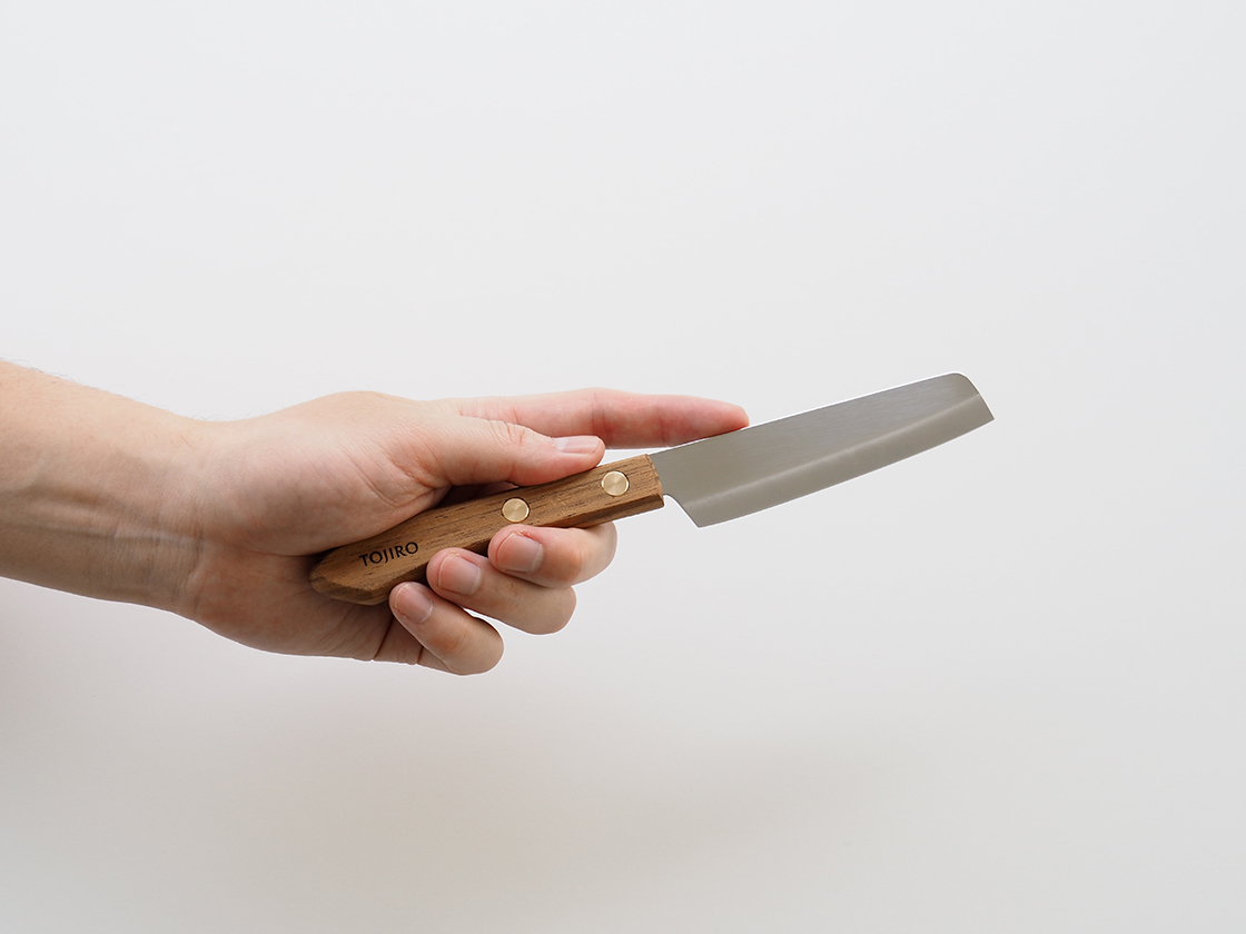 藤次郎のフルーツナイフ体験