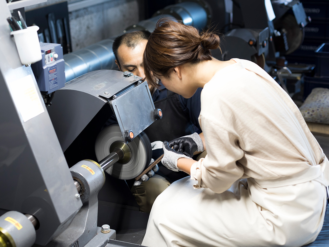 藤次郎のフルーツナイフ製作体験