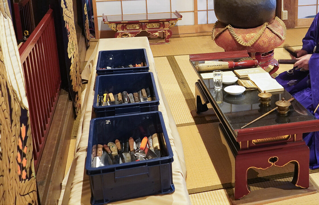 藤次郎の包丁供養