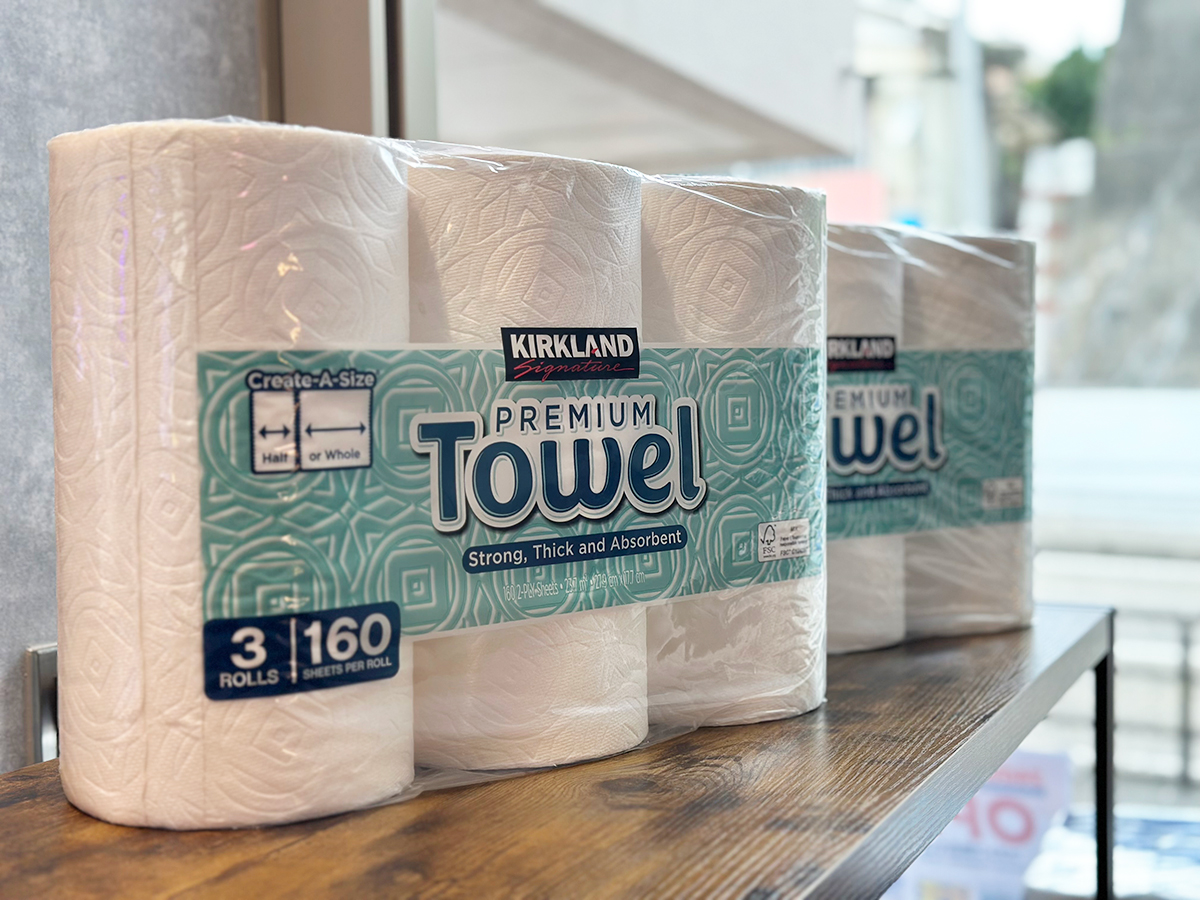 24GO!のペーパータオル