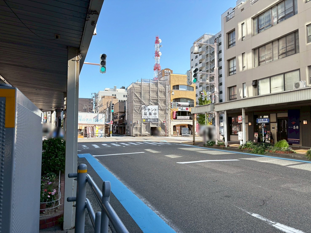 新潟古町えんとつシアターの場所