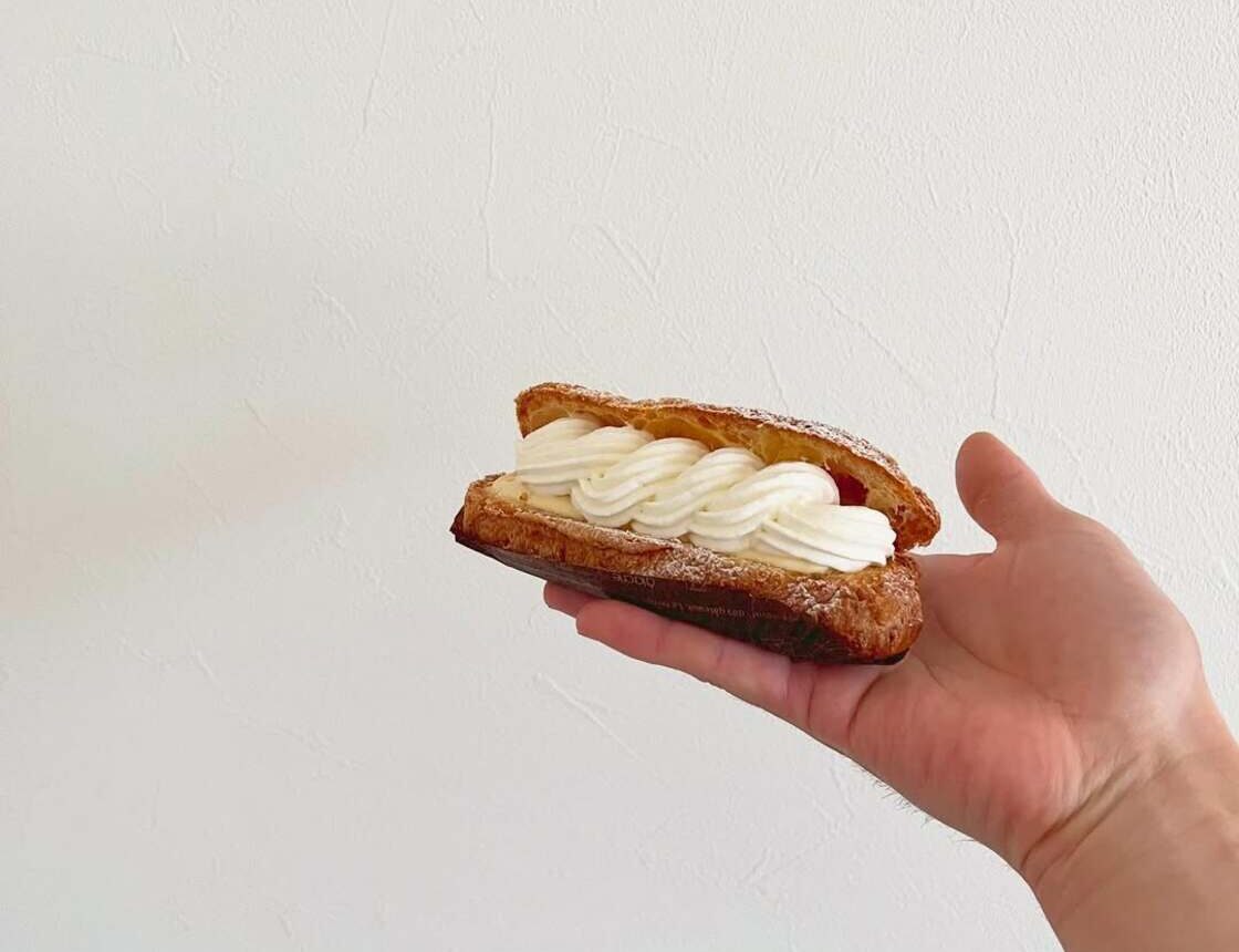 花と菓子flag-フラグ-のエクレア